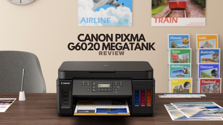 Canon PIXMA G7050 4-in-1 refillable ink tank printer with ADF and Ethernet