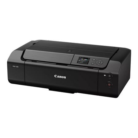 Canon PIXMA PRO-200 Wireless Professional Color Photo Printer, Prints up to 13″X 19″, 3.0″ Color LCD Screen, & Layout Software and Mobile Device Printing, Black